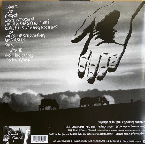 Subhumans - From The Cradle To The Grave (Vinyl) - Image 3