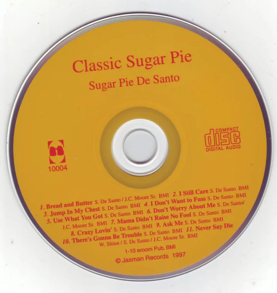 Sugar Pie DeSanto - Classic Sugar Pie (CD) - Image 3