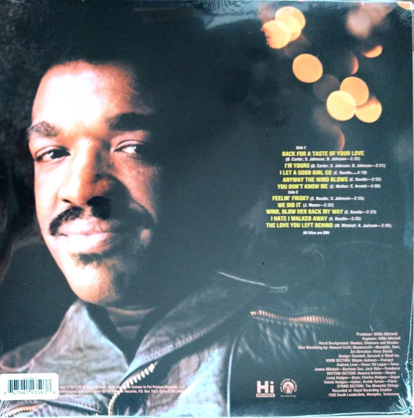 Syl Johnson - Back For A Taste Of Your Love (Vinyl) - Image 2