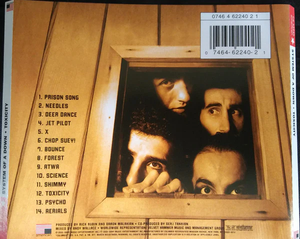 System Of A Down - Toxicity (CD) - Image 2