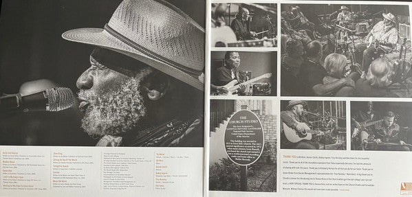 Taj Mahal Sextet - Swingin' Live At The Church In Tulsa (2xLP, Album, Gol) - Image 2