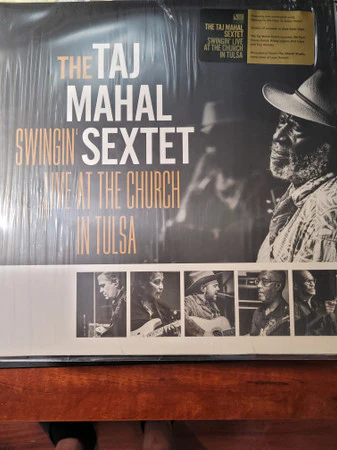 Taj Mahal Sextet - Swingin' Live At The Church In Tulsa (2xLP, Album, Gol) - Image 5