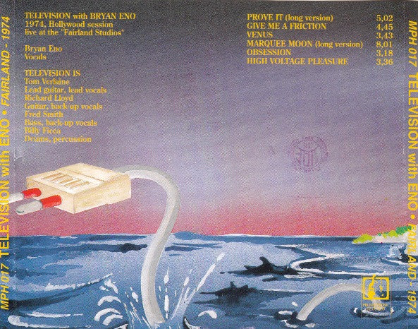 Television and Brian Eno - Fairland (CD) - Image 3