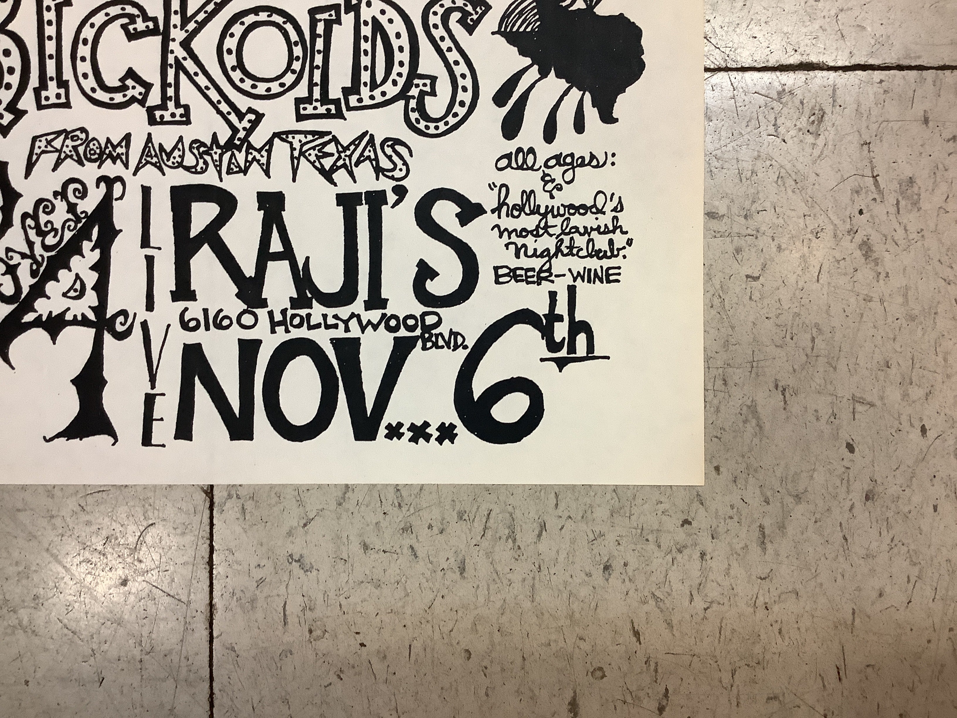 Texorcist with Hickoids and Mind Over 4 at Raji's (Poster) - Image 4