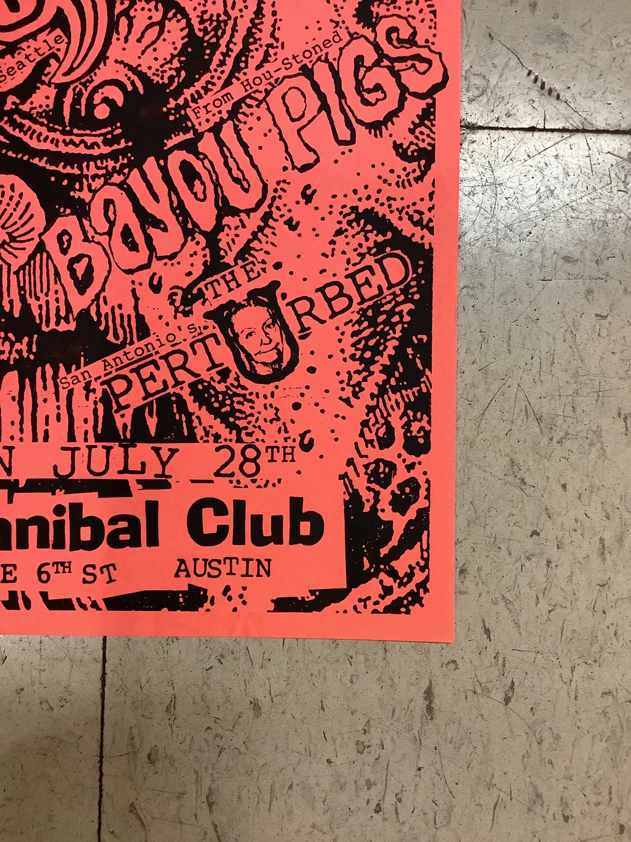 The Accüsed at Cannibal Club - 1991 (Poster) - Image 4