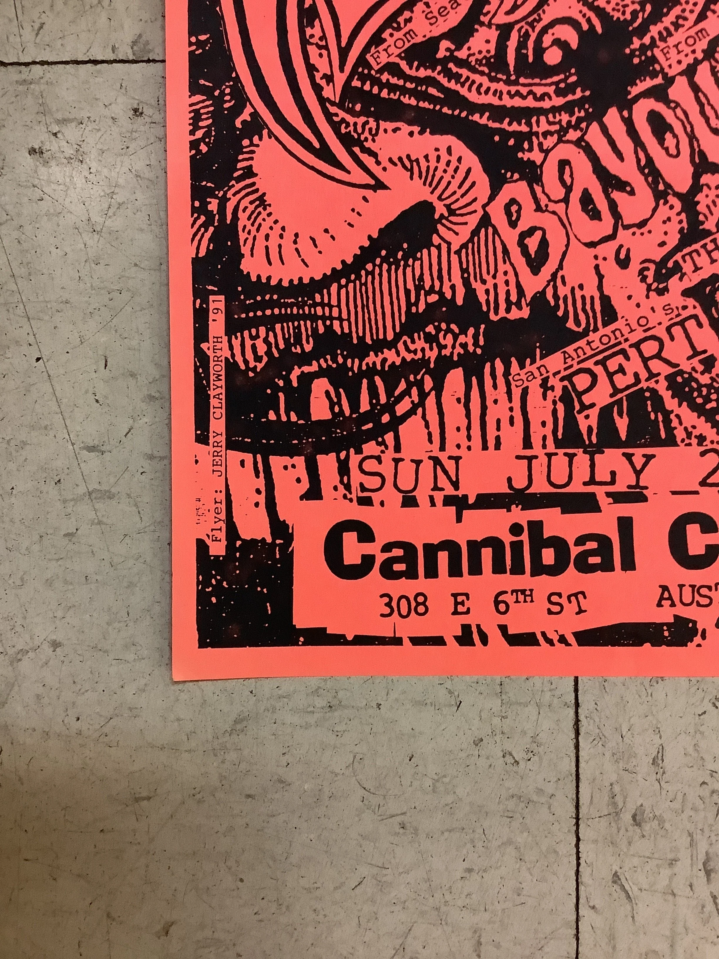 The Accüsed at Cannibal Club - 1991 (Poster) - Image 5