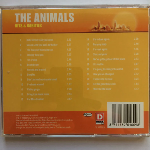 The Animals - Hits & Rarities (CD) - Image 2