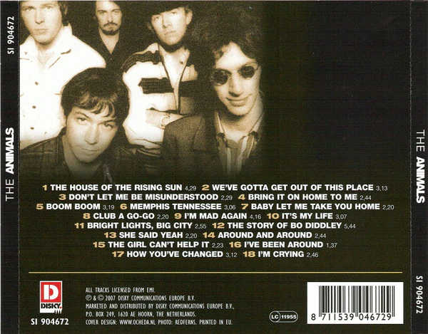 The Animals - The Animals (CD) - Image 4