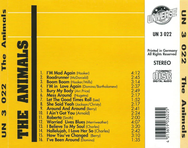The Animals - The Animals (CD) - Image 3