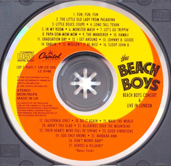 The Beach Boys - Beach Boys Concert & Live In London (CD) - Image 3