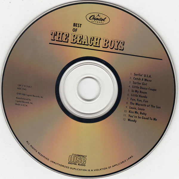 The Beach Boys - Best Of The Beach Boys (CD) - Image 3