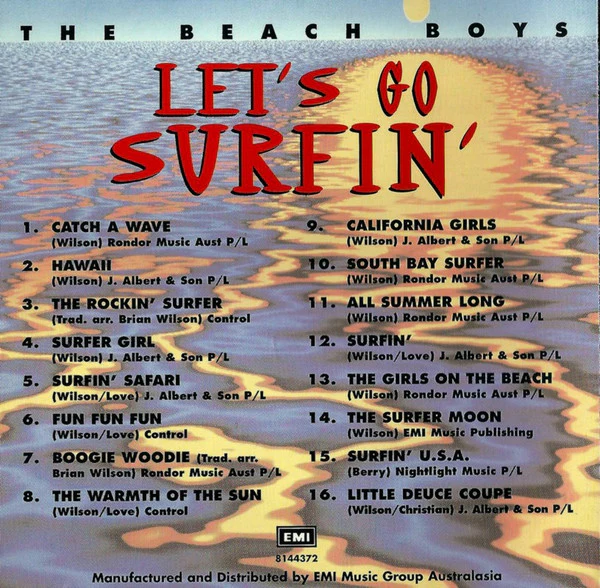 The Beach Boys - Let's Go Surfin' (CD) - Image 4
