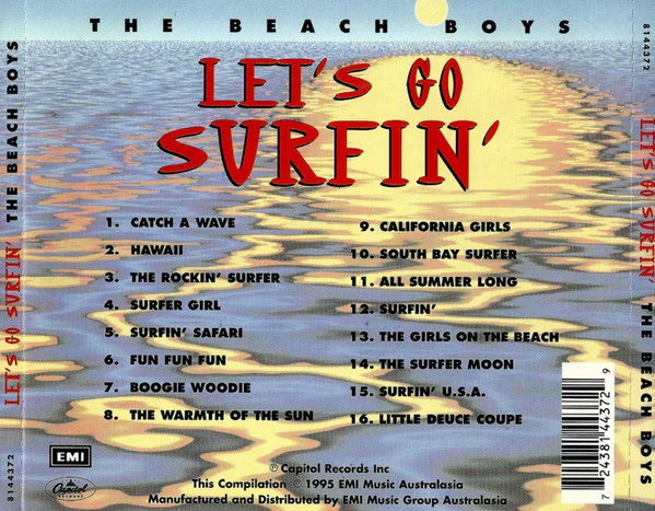 The Beach Boys - Let's Go Surfin' (CD) - Image 5