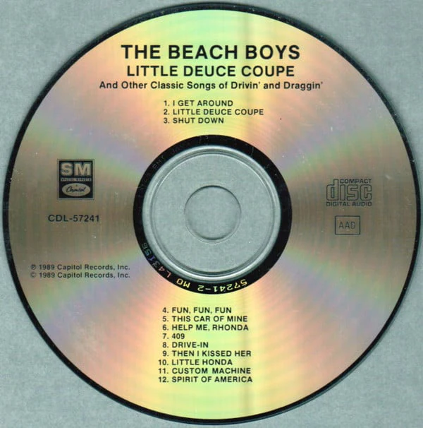 The Beach Boys - Little Deuce Coupe (And Other Classic Songs Of Drivin' And Draggin') (CD) - Image 3