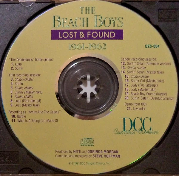The Beach Boys - Lost & Found (1961-1962) (CD) - Image 3