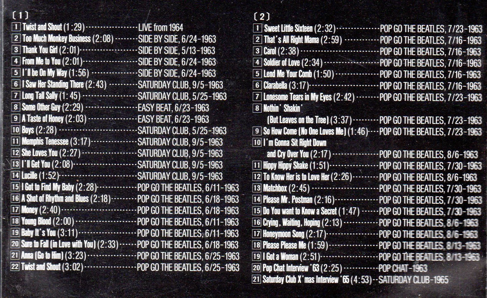 The Beatles - Lost Beatles Tapes, Vol. 1, Ultimate BBC Collection (CD) - Image 2