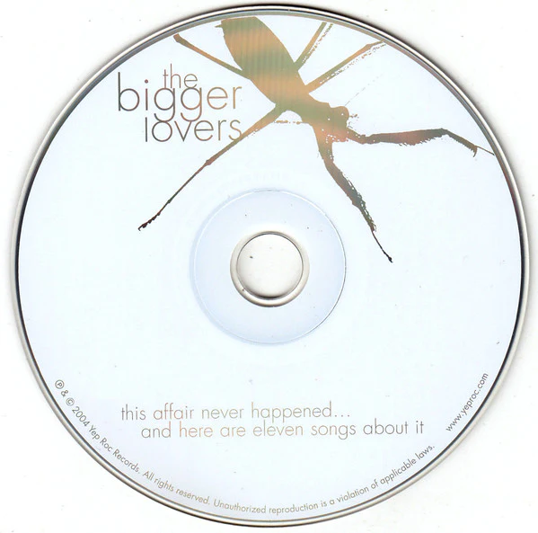 The Bigger Lovers - This Affair Never Happened... And Here Are Eleven Songs About It (CD) - Image 3