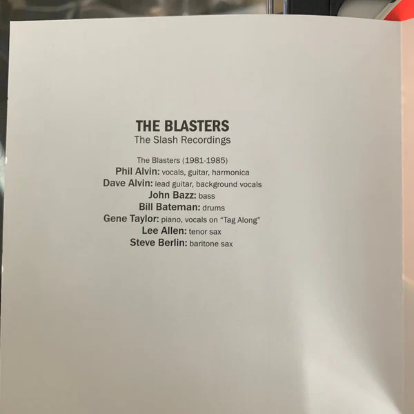 The Blasters - The Slash Recordings (CD) - Image 2