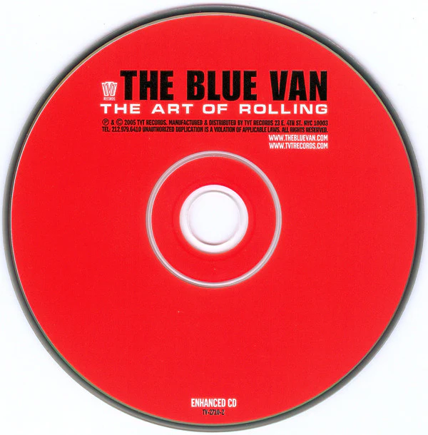 The Blue Van - The Art Of Rolling (CD) - Image 3