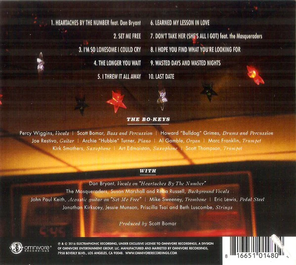 The Bo-Keys - Heartaches By The Number (CD) - Image 2
