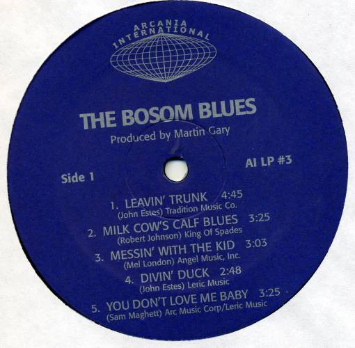 The Bosom Blues Band - The Overgone Sounds Of... (Vinyl) - Image 5