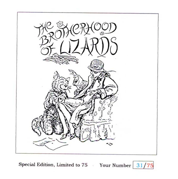 The Brotherhood Of Lizards - Brotherhood of Lizards (CDr)