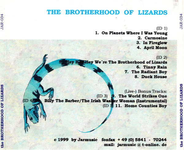 The Brotherhood Of Lizards - Brotherhood of Lizards (CDr) - Image 2
