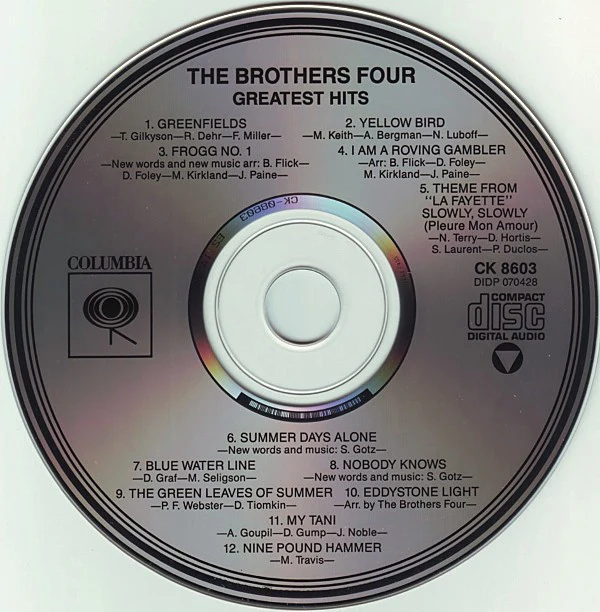 The Brothers Four - Greatest Hits (CD) - Image 4