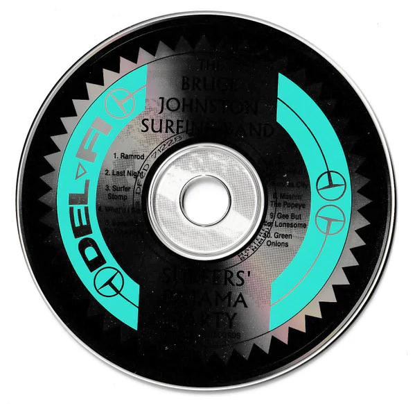 The Bruce Johnston Surfing Band - Surfers' Pajama Party (CD) - Image 4