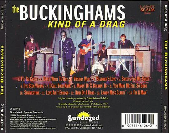 The Buckinghams - Kind Of A Drag (CD) - Image 2