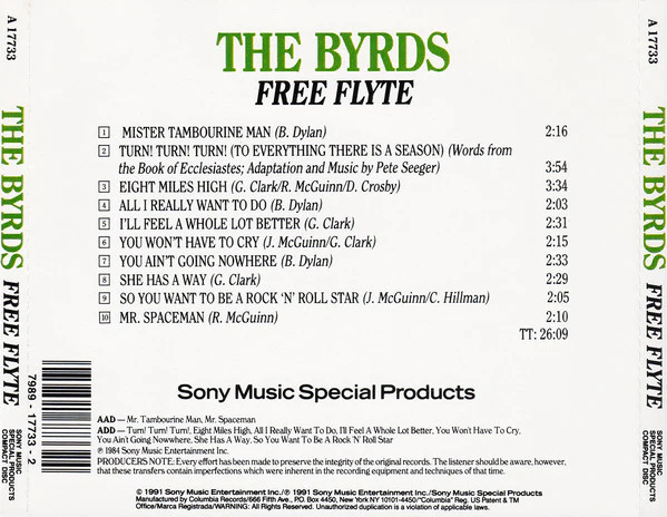 The Byrds - Free Flyte (CD) - Image 2