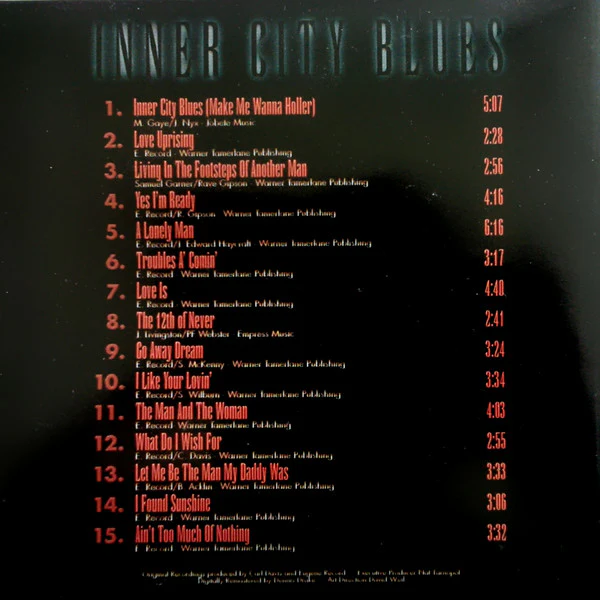 The Chi-Lites - Inner City Blues (CD) - Image 2