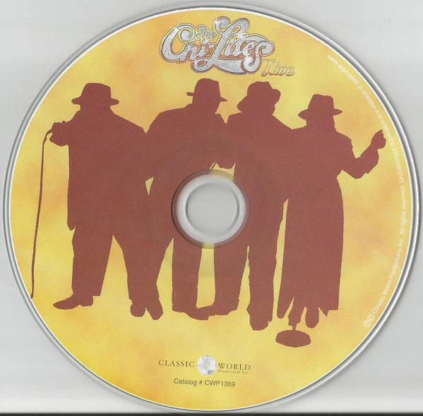 The Chi-Lites - Live (CD) - Image 3