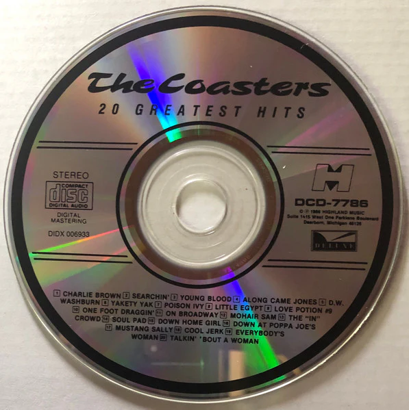 The Coasters - 20 Greatest Hits (CD) - Image 3
