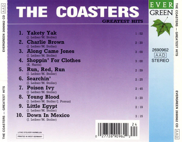 The Coasters - Greatest Hits (CD) - Image 2