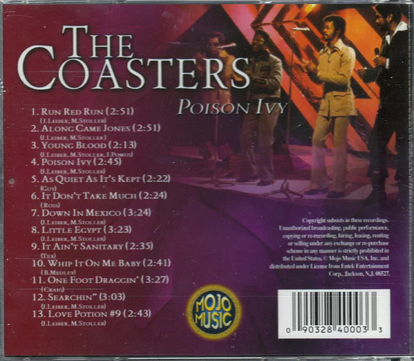 The Coasters - Poison Ivy (CD) - Image 2