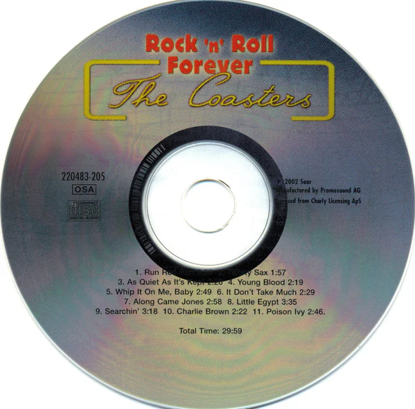 The Coasters - Rock 'N' Roll Forever (CD) - Image 3