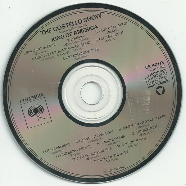 The Costello Show Featuring The Attractions And The Confederates - King Of America (CD) - Image 3