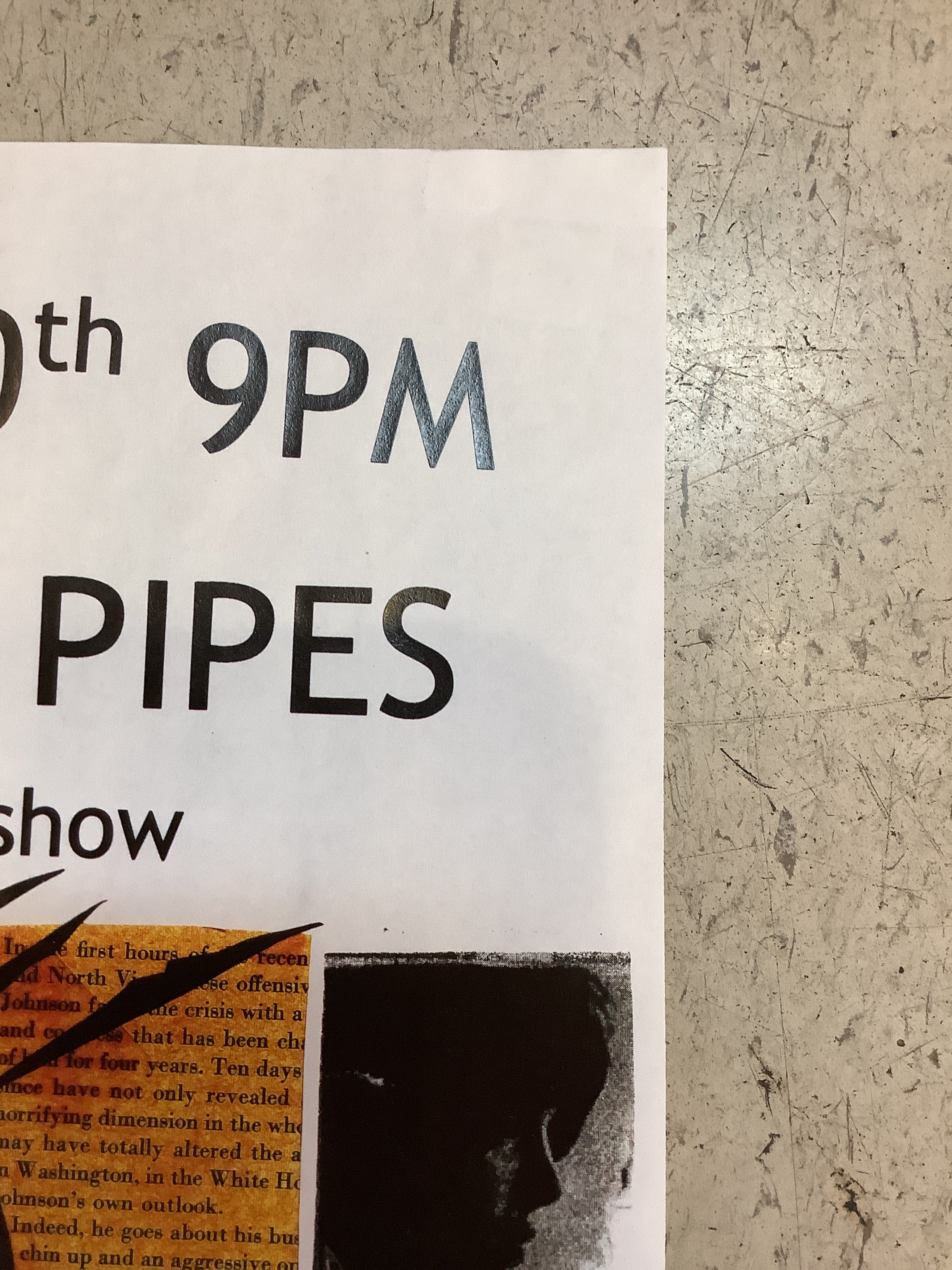 The Crack Pipes Record Release at The Grackle - 2017 (Poster) - Image 3