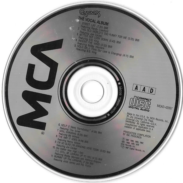 The Crusaders - The Vocal Album (CD) - Image 4