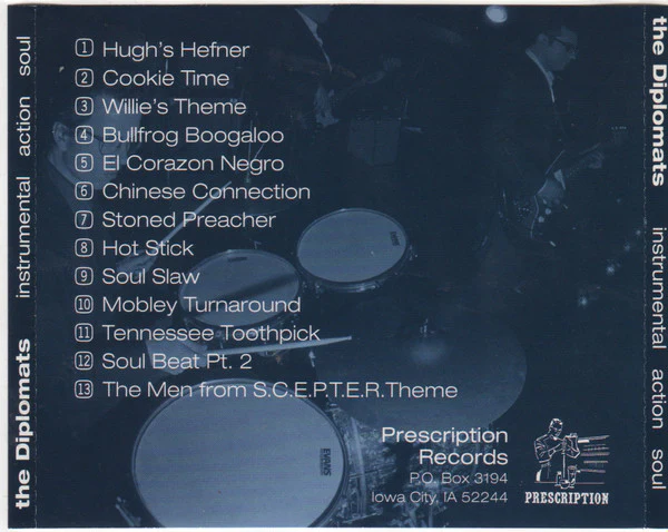 The Diplomats Of Solid Sound - Instrumental Action Soul (CD) - Image 3