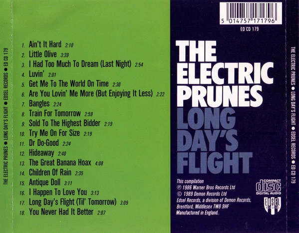 The Electric Prunes - Long Day's Flight (CD) - Image 2