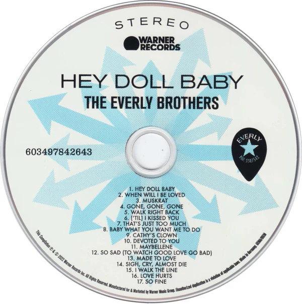 The Everly Brothers* - Hey Doll Baby (CD) - Image 3