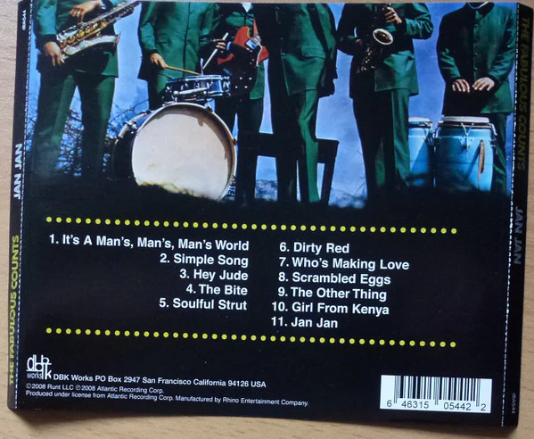 The Fabulous Counts - Jan Jan (CD) - Image 2