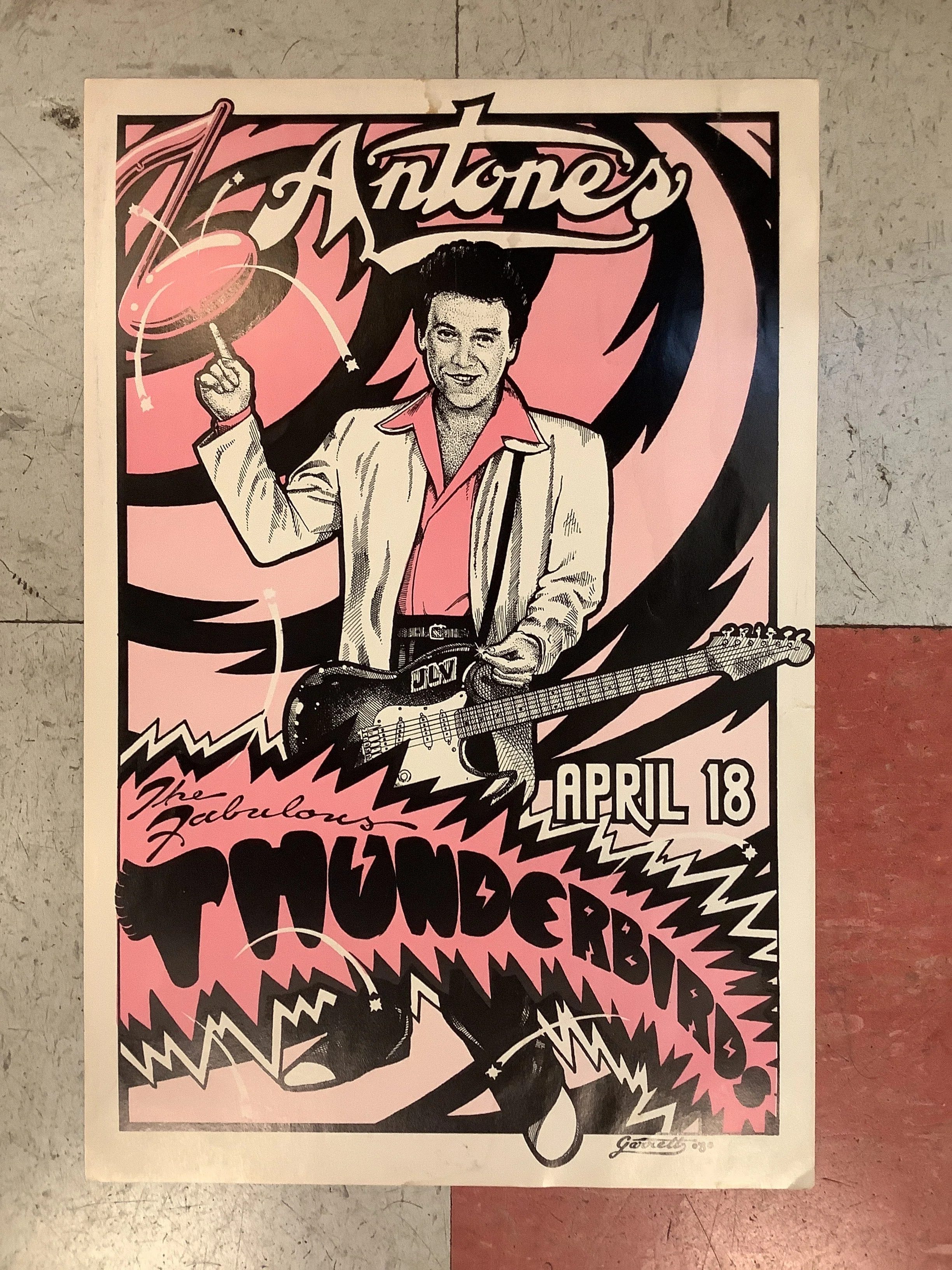 The Fabulous Thunderbirds at Antone's Nightclub - 1980 (Poster)
