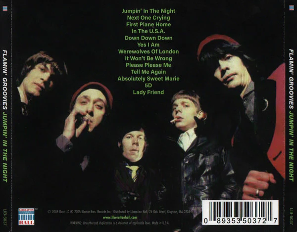 The Flamin' Groovies - Jumpin' In The Night (CD) - Image 4