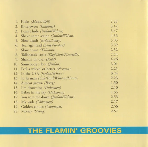 The Flamin' Groovies - The Flamin' Groovies (CD) - Image 5