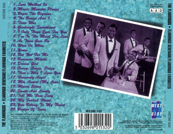 The Flamingos - Flamingo Serenade / Flamingo Favorites (CD) - Image 3