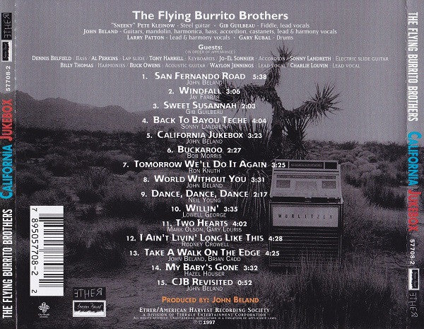 The Flying Burrito Bros - California Jukebox (CD) - Image 2