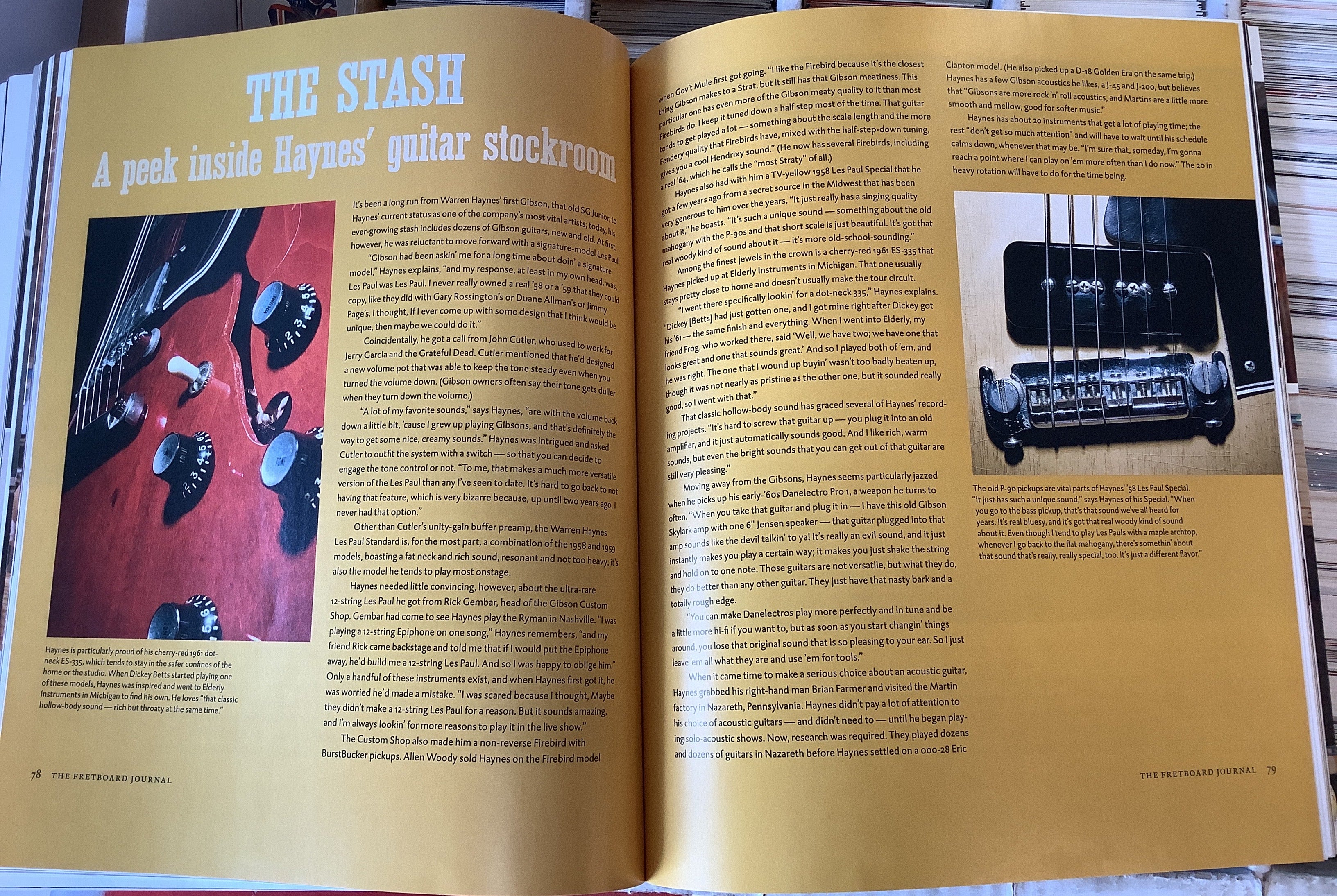 The Fretboard Journal - Warren Haynes - Number 14, Summer 2009 (magazine) - Image 4